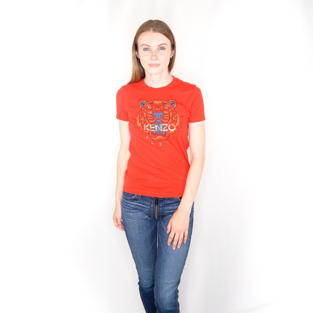 KENZO PARIS Lion Logo Tee S Short Sleeve 1053 - Picture 5 of 8